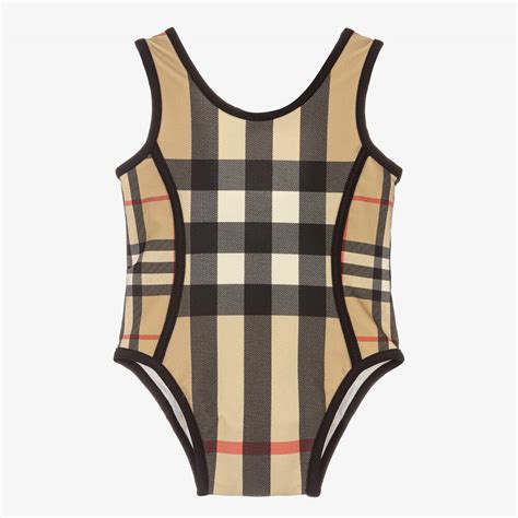 maillot de bain burberry enfant|Maillots de bain de luxe pour bébé .